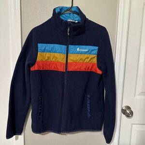 Cotopaxi Teca Fleece Full-Zip Women Jacket in size medium and navy color
